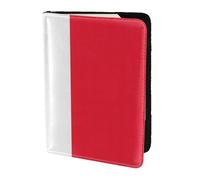 Unkhtt French Flag Print 5.5in Passport Travel Document Wallet Case for Men and Women Compact and Secure