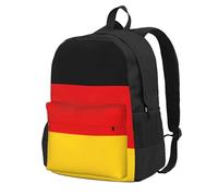 Unkhtt German Flag Print Large Capacity Backpack For Adults Daily Use Hiking Travel School Work Commuting