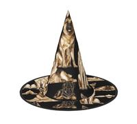 Unkhtt German Shepherd Dog Print Adults Festive Hat Carnival Party Cosplay Costume Comfortable Cap For Headwear