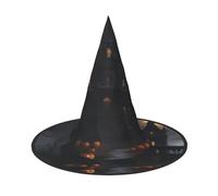 Unkhtt Halloween Goth Print Adults Festive Hat Carnival Party Cosplay Costume Comfortable Cap For Headwear