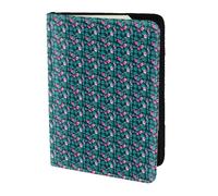 Unkhtt Hawaii Pink Flower Print 5.5in Passport Travel Document Wallet Case for Men and Women Compact and Secure