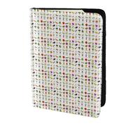 Unkhtt Introduction of Various Vegetables Print 5.5in Passport Travel Document Wallet Case for Men and Women Compact and Secure