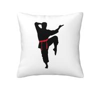 Unkhtt karate men Print Convenience Decor Throw Pillow Covers Cushion Cases Holiday Home All-Season Use