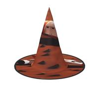 Unkhtt Mars Planet Print Adults Festive Hat Carnival Party Cosplay Costume Comfortable Cap For Headwear