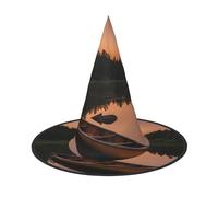Unkhtt Moonlit Canoe Allagash River Print Adults Festive Hat Carnival Party Cosplay Costume Comfortable Cap For Headwear