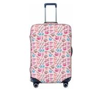Unkhtt Naughty Sloth Print Suitcase Cover Stretchable Luggage Protector for Hard Soft Shell Suitcases Travel