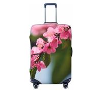 Unkhtt Pink Cherry Blossoms 1 Print Suitcase Cover Stretchable Luggage Protector for Hard Soft Shell Suitcases Travel