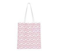 Unkhtt Pink Flamingo Pattern Print Large Capacity Bag Versatile Bags Travel Storage Grocery Eco-Friendly Easy Carry