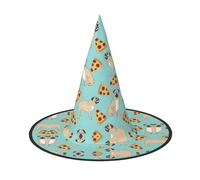 Unkhtt Pizza Party. Print Adults Festive Hat Carnival Party Cosplay Costume Comfortable Cap For Headwear