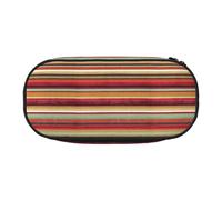 Unkhtt Rainbow. Print Large Capacity Pencil Pen Pouch Students Dual Zip School Stationery Makeup Storage