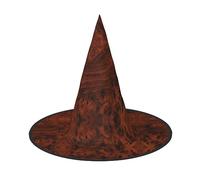 Unkhtt Red Wood. Print Adults Festive Hat Carnival Party Cosplay Costume Comfortable Cap For Headwear