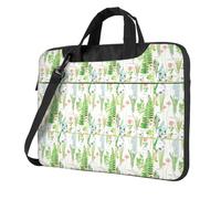 Unkhtt Springtime Herb Garden Print Stylish Laptop Bag Portable Single-Shoulder Case For Briefcase For Work Travel