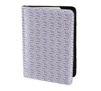 Unkhtt Striped Succulents Print 5.5in Passport Travel Document Wallet Case for Men and Women Compact and Secure