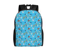 Unkhtt Undersea Whale Print Stylish Unisex Large Capacity Backpack For Work Travel Camping Outdoor Adventures