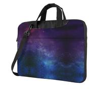 Unkhtt Universe With Stars And Galaxy Interstellar Print Stylish Laptop Bag Portable Single-Shoulder Case For Briefcase For Work Travel