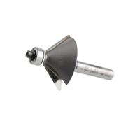 Unknown 1/4" Bearing Guided Chamfer Cutter 31.8mm Dia X 12mm Depth Dimar 1180014