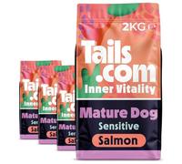 Unknown 8Kg Tails.com Inner Vitality Sensitive Senior Dry Dog Food Kibble Salmon