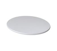 Unknown Anti-slip Round Table Cover Cloth Waterproof Tablecover Fit 60cm Diameter , White