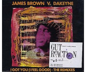 Unknown Artist - James Brown I Got You (I Feel Good) - The Remixes 1992 UK CD single CDFB19