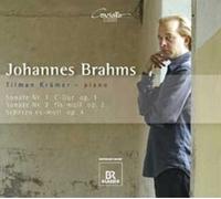 Johannes Brahms: Piano Sonatas Nos.1 & 2/Scherzo in E flat minor Op.4