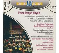 Unknown Artist - Symphonien /Symphonies Nos. 84, 85 & Hob. I/21, Sinfonia Concertante Concertis F. Oboe & Violoncello