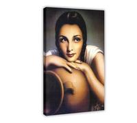 Unknown by Jesus Helguera Prints Posters Canvas Deco Paintings Wall Art For Office Living Room Frame 16" L X 24" W