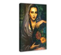 Unknown by Jesus Helguera Prints Posters Canvas Deco Paintings Wall Art For Office Living Room Frame 16" L X 24" W