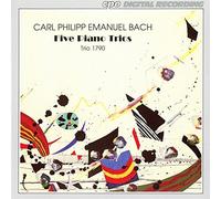 Unknown - Carl Philipp Emanuel Bach: Five Piano Trios (Sonatas Wq. 89/1, 5 & 6 / Wq. 90/3 / Wq. 91/3 & 4) - Trio 1790 (1994-08-23)