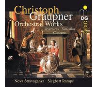 Unknown - Christoph Graupner: Orchestral Works (Overtures / Sinfonias / Concerto) - Nova Stravaganza / Siegbert Rampe (2002-07-28)