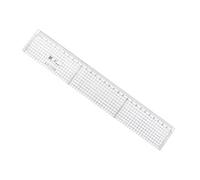 Unknown Clear Acrylic Drawing Grid Ruler Template for Drawing Anime Painting Supplies Stationery 30cm