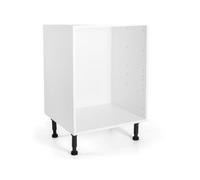 Unknown Duracab, Flat-Pack 1 X Cutlery 2 X Pan Drawer Base Cabinet, Suits 900mm Wide Unit, White