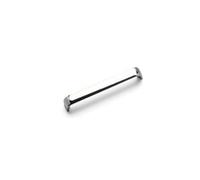 Unknown Express Kitchen Fittings, Ecf Camden D Handle Zinc Alloy, Polished Chrome, 128mm Hole Centres