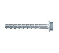 Unknown FBS II 6x100/45 US, Powerful Concrete Screw (Pack of 100), Hex Screw for Fixing in Plumbing, Heating & Air Conditioning, Grey, 6 x 100