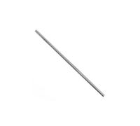 Unknown Fittingsco, 1 Metre Oval Wardrobe Rail, Polished Chrome, Steel, Nonadjustable
