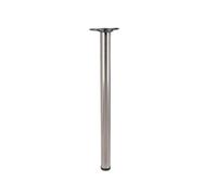 Unknown Fittingsco, Breakfast Bar Leg, Brushed Nickel, 60 X 710mm
