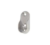 Unknown Fittingsco, Oval Wardrobe Rail End Cup For 30mm X 15mm Oval Rail Rail End Socket
