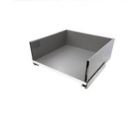 Unknown Fittingsco, Twin Pro, Deep Pan Soft Close Drawer Box Anthracite, 500W, 450D, 238H (mm)
