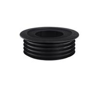 Unknown Fluesnug By Pipesnug 100mm Black - Boiler Flue Collar And Seal Pfsb100