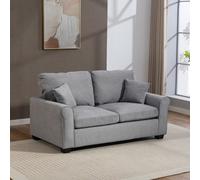 Unknown Lewiston 162Cm Wide 3 Seat Grey Fabric Sofabed