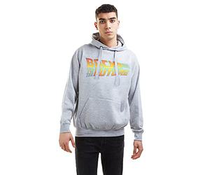 Unknown Men's Logo Hoodie Hooded Sweatshirt, Grey, M UK
