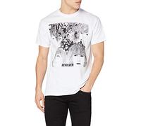 Unknown Men's Revolver Album Cover T Shirt, White, XXL UK