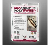 Unknown Nexus Projoint - Polysweep Polymeric Sand Silver Grey - 20Kg Hard Setting Sand Paving Joint Filler - Weed Resistant