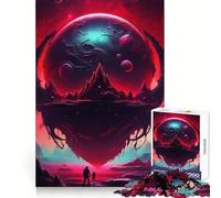 Unknown Planet 1000 Pieces Puzzles for Adults Cognitive Memory Easy Relaxation Crisp Edges Unique Gift (38x26cm)