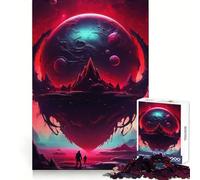 Unknown Planet Jigsaw Puzzle for Teenagers 1000 Pieces Thought Training Soft Distraction Uniform Cut Holiday Present (50x75cm)