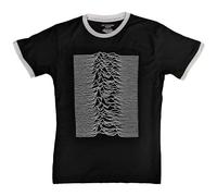 Unknown Pleasures Back Print T-Shirt Joy Division Black XXL
