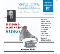 UNKNOWN - Rimski-Korsakow: Sadko, Historical Recordings from 1950 (2-Disc Set)
