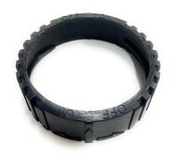Unknown Ring Retaining Fuel Filter - JCB 3CX 4CX 8018 8025 Replacement Part - Black In Line Fuel Filter - Excavator, Tractor