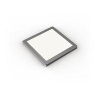 Unknown Siena, Led Flat Cabinet Panel, Diffused, Warm White, Stainless Steel, Square, Sola, Single Light Only