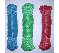 unknown STRONG 30M 100ft WASHING CLOTHES LINE ROPE GARDEN DRYER LAUNDRY