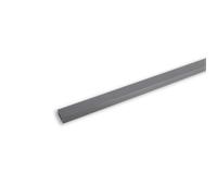 Unknown Twin Pro, Square Cross Rail For Internal Drawer Fronts, Dark Grey, 1.1M Length